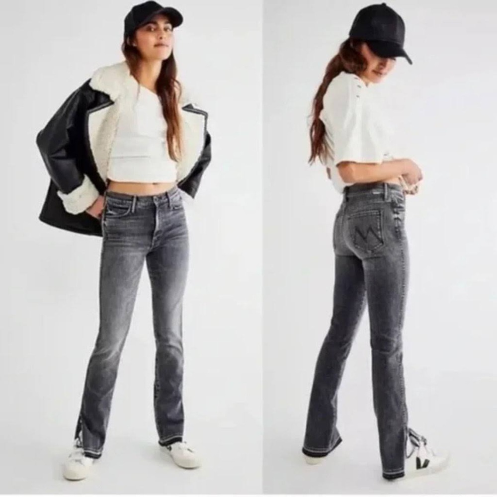 Mother Denim The Rascal Undone Hem Jeans in Friday the 13th sz 26